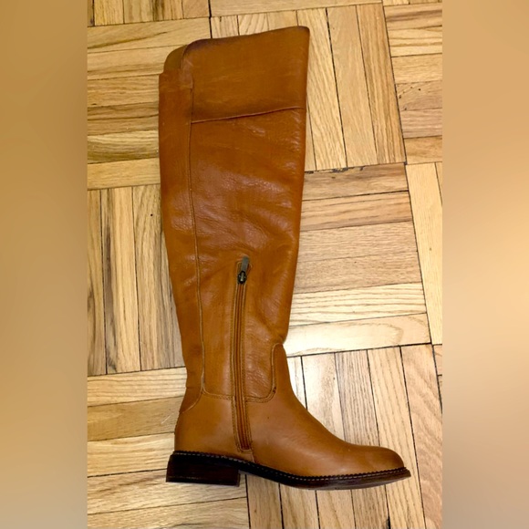 Never worn Franco Sarto Haleen Over-The-Knee Boot in cognac, size 5.5. - Picture 5 of 8